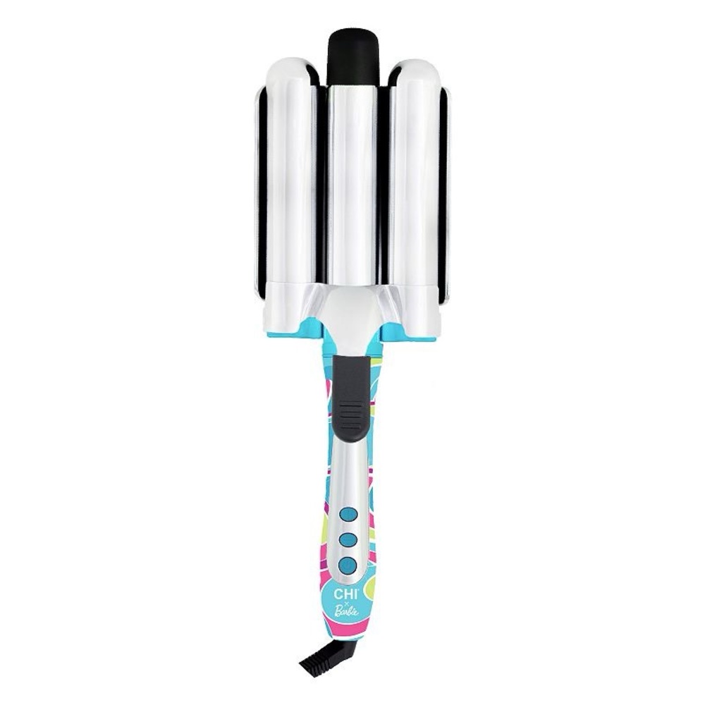 Limited edition *fresh in box* chi x Barbie triple waver hair iron